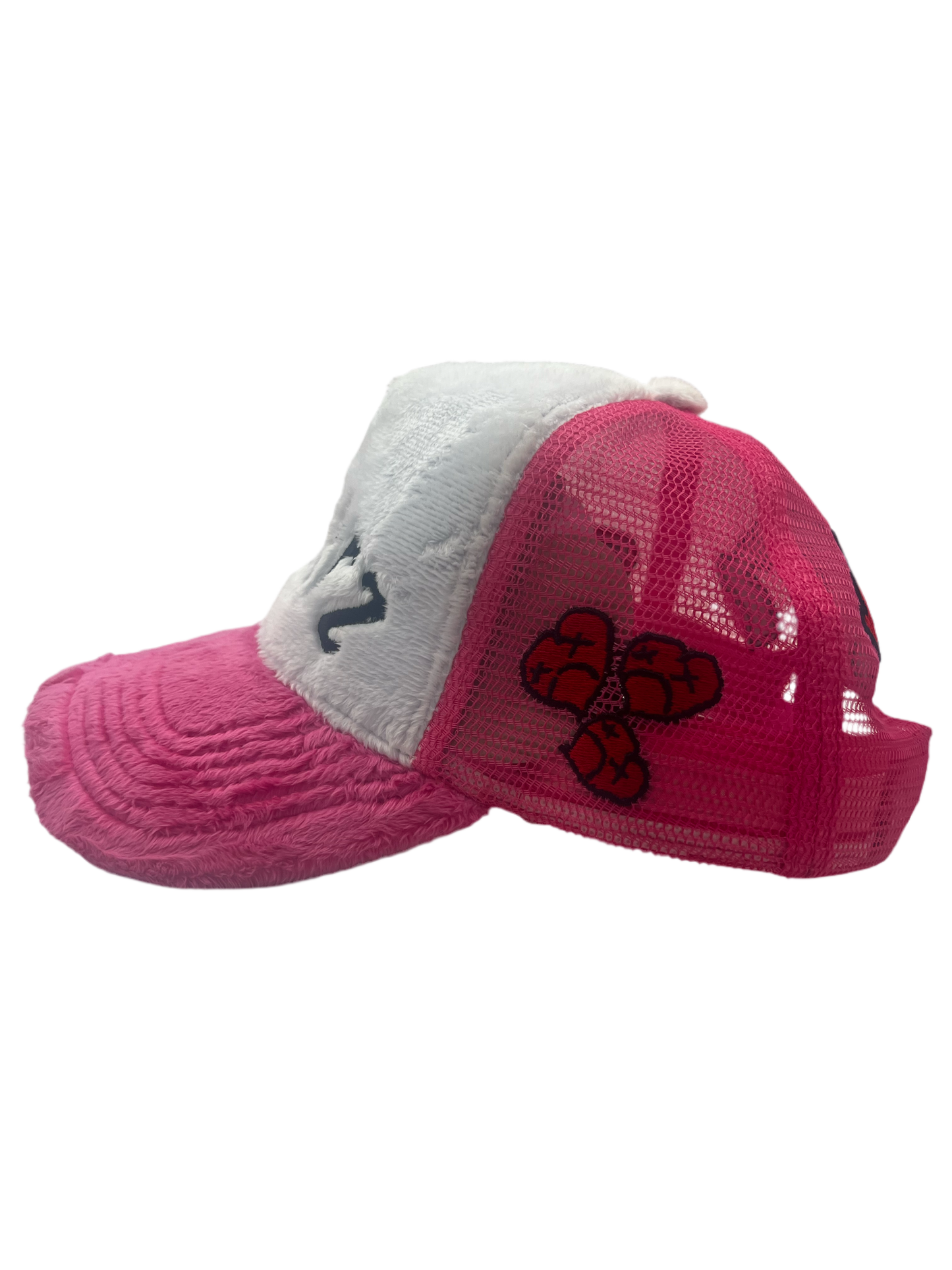 Pink Velvet “Love Kills” Trucker Hat