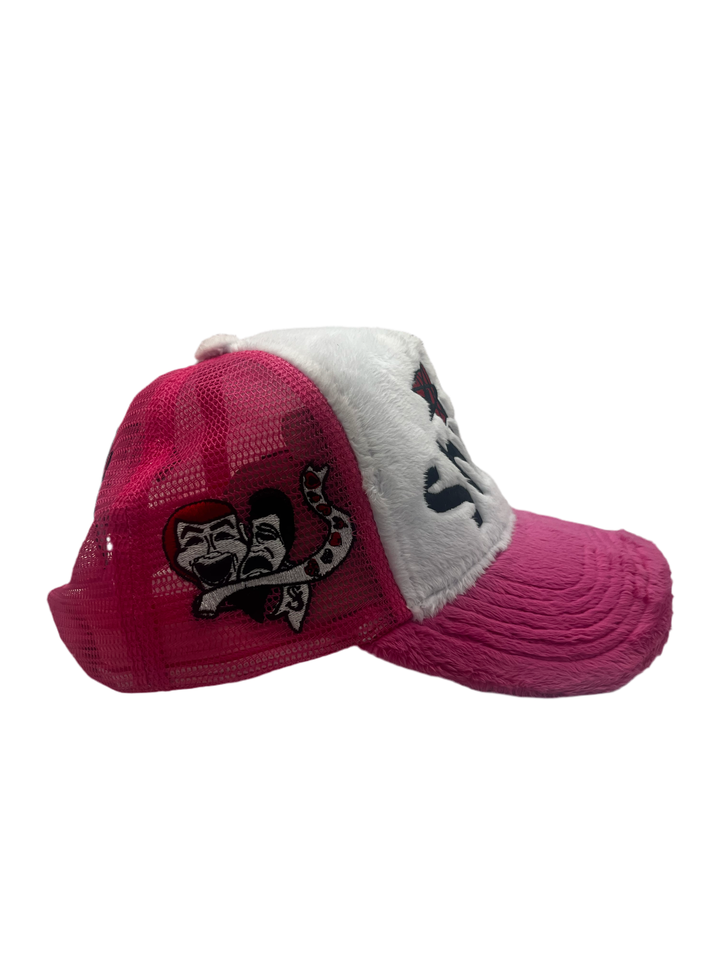 Pink Velvet “Love Kills” Trucker Hat